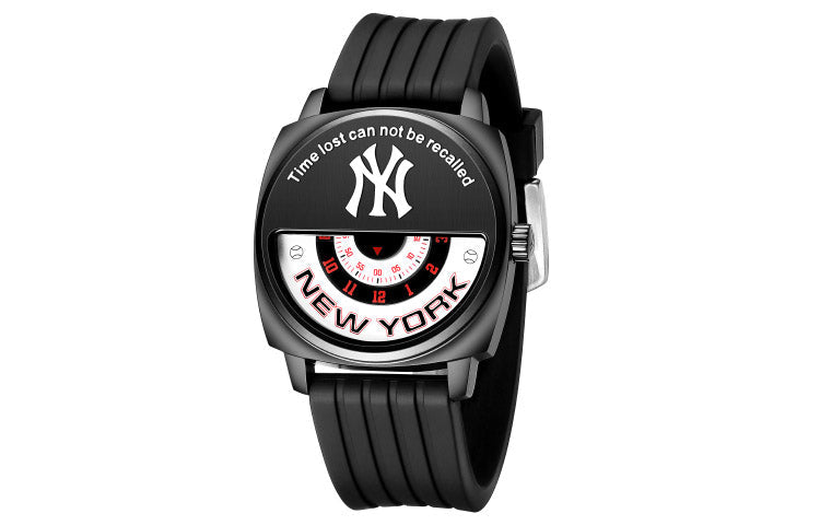 Men's MLB Contrasting Colors Creative Design Casual waterproof quartz MLB-YH009-2