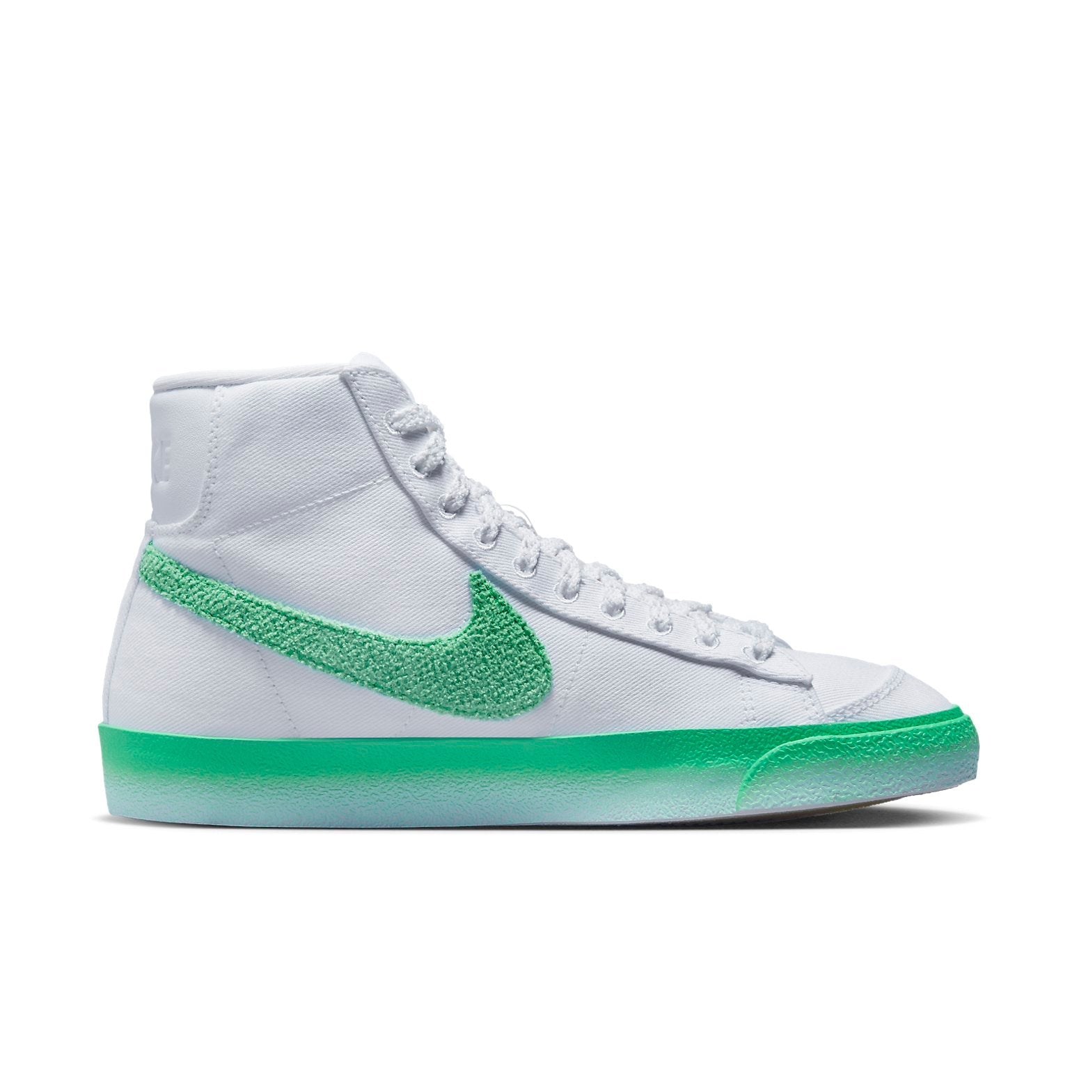 (WMNS) Nike Blazer Mid '77 'Chenille Swoosh - Green Fade' FJ4547-100