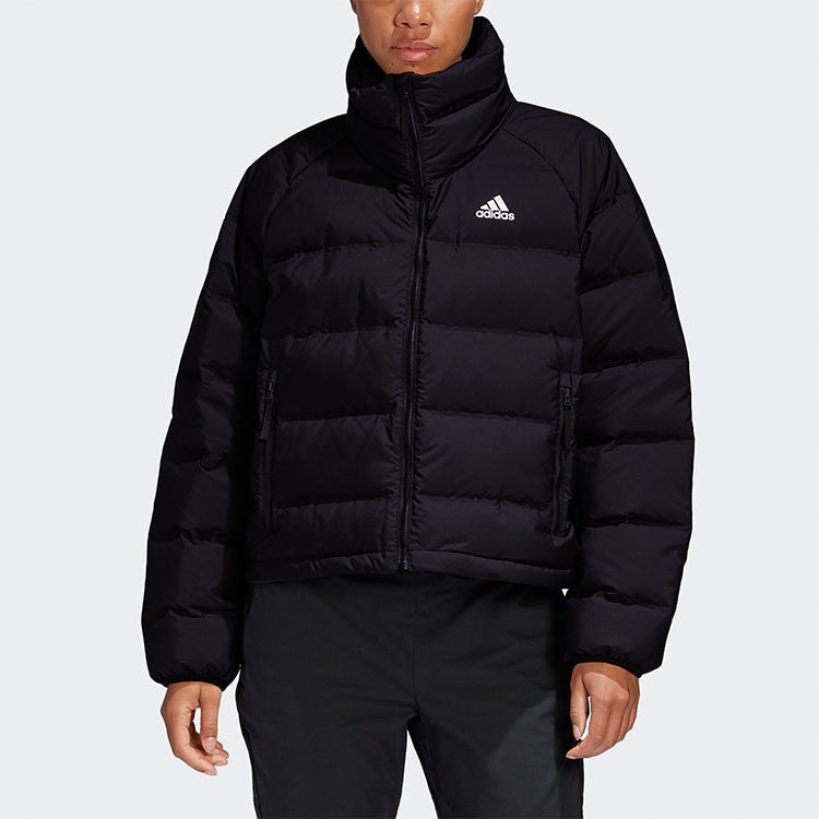 (WMNS) adidas Helionic Relaxed Fit Down Jacket 'Black' FT2563