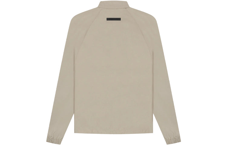 Fear of God Essentials SS21 Half Zip Track Jacket Moss FOG-SS21-642