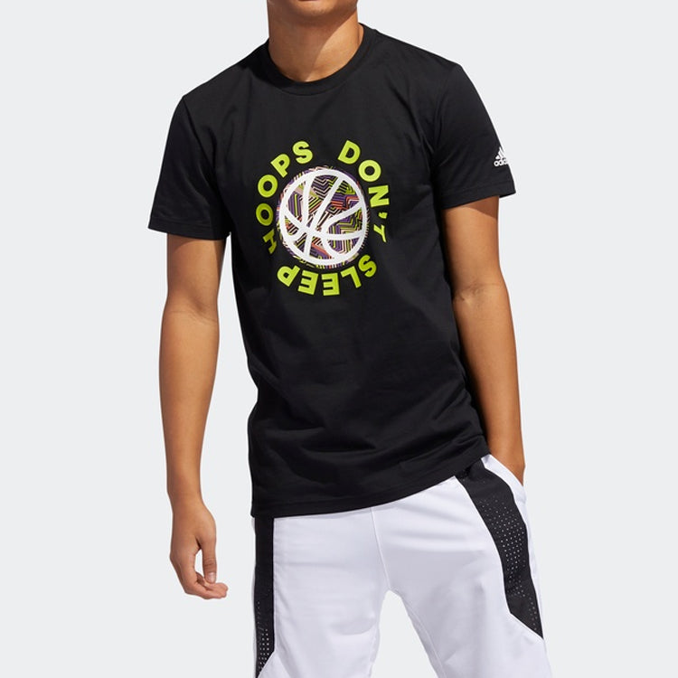 adidas Apac Smr Hds Basketball Sports Short Sleeve Black GK1710
