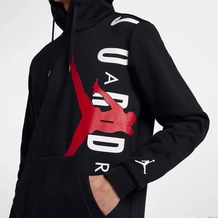 Air Jordan Athleisure Casual Sports Pullover Black CV5482-010