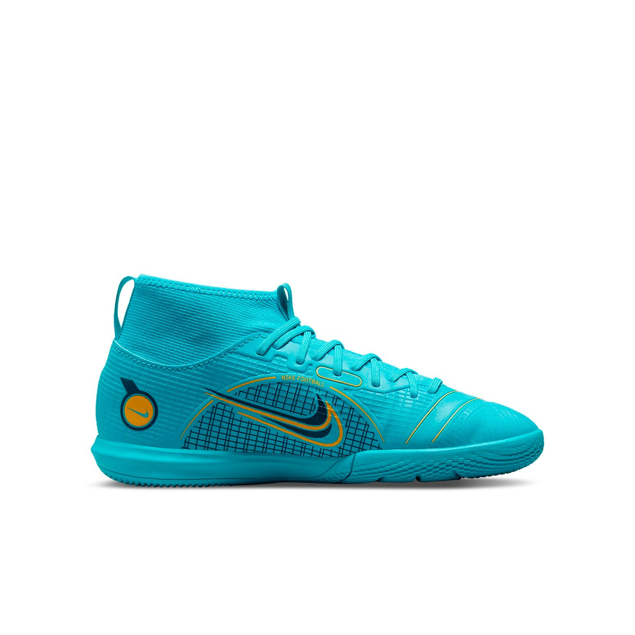 (GS) Nike JR. Mercurial Superfly 8 Academy IC Soccer Shoes K Blue DJ2860-484