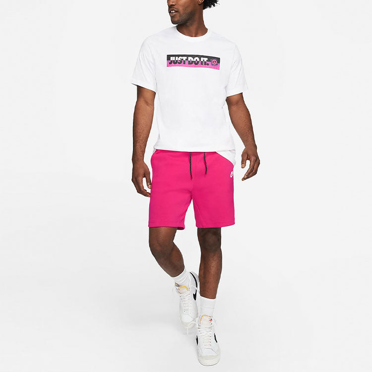 Nike Sportswear Letter Printing Sports Male White DD1277-100