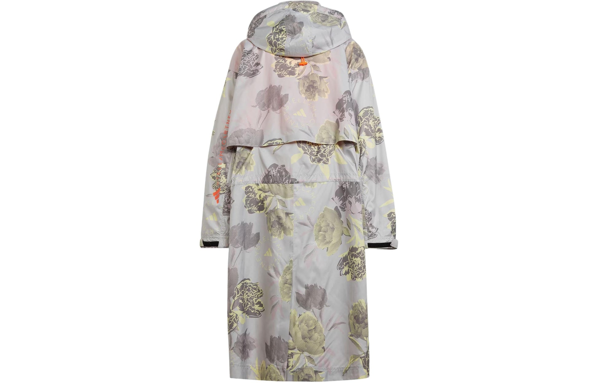 (WMNS) adidas By Stella McCartney Sportswear Long Parka Asia Sizing 'Grey Orange' IN3635