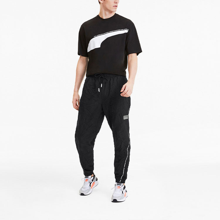 PUMA Avenir Pants 'Black White' 597363-01