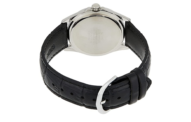 CASIO Waterproof Unisex Mens Black Analog MTP-1370L-1A