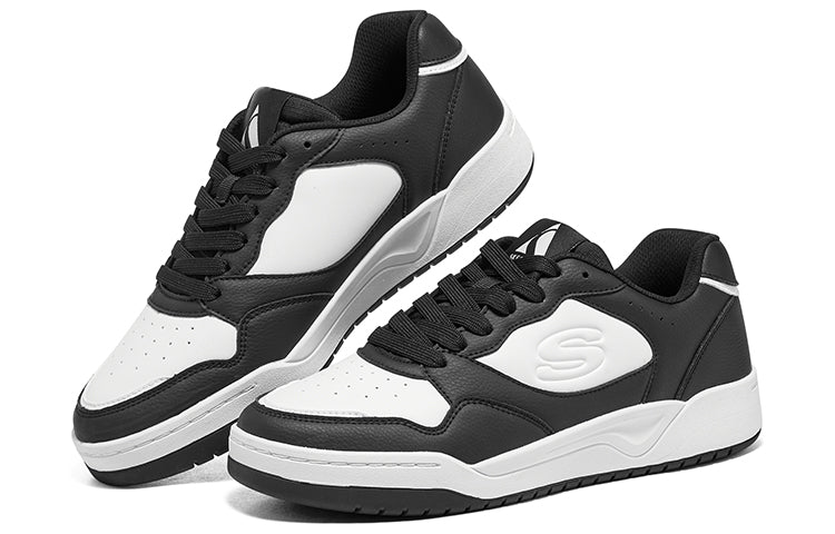 Skechers Koopa Court 'Volley Low Varsity - Black White' 183240-BKW