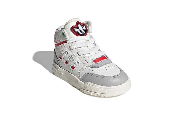 (TD) adidas originals Drop Step 'White Gray Red' GX6520