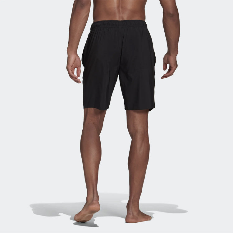adidas Alphabet Logo Pattern Loose Elastic Waistband Sports Shorts Black GQ1090