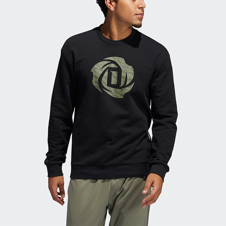 Men's adidas Basketball Sports Pullover Black GP6115
