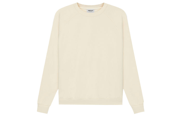 Fear of God Essentials SS21 Pull-Over Crewneck Buttercream Cream FOG-SS21-578