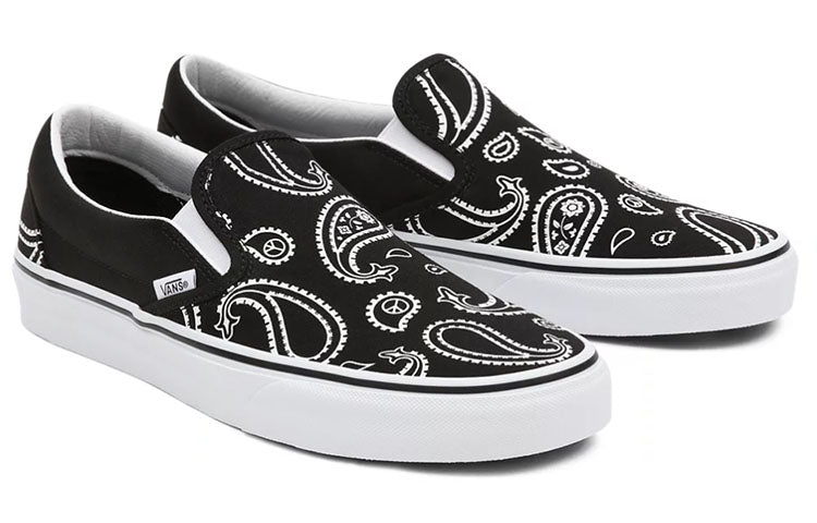 Vans Classic Slip-On 'Peace Paisley - Black' VN0A5JMHB0E