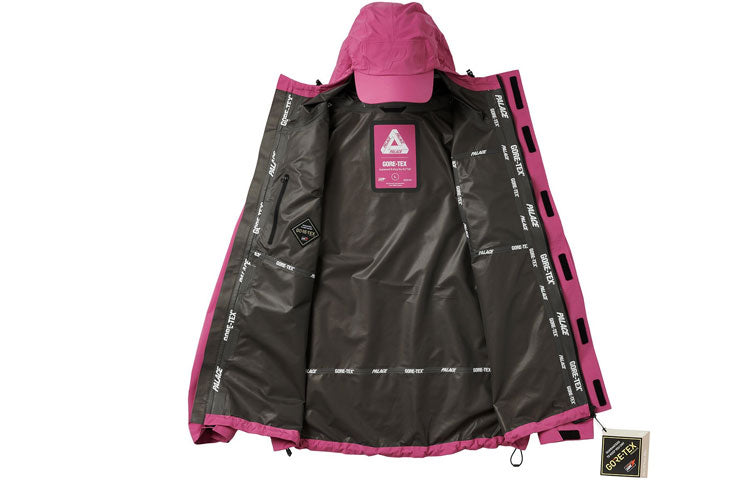 PALACE GORE-TEX P Cap Jacket Micro Mark Casual Hooded Jacket Pink P20GT007
