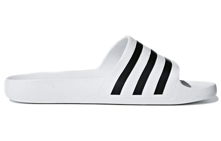 adidas Adilette Aqua 'White Black' EX0197
