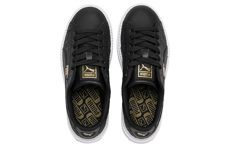 (WMNS) PUMA Platform Trace 'Black White' 369925-02