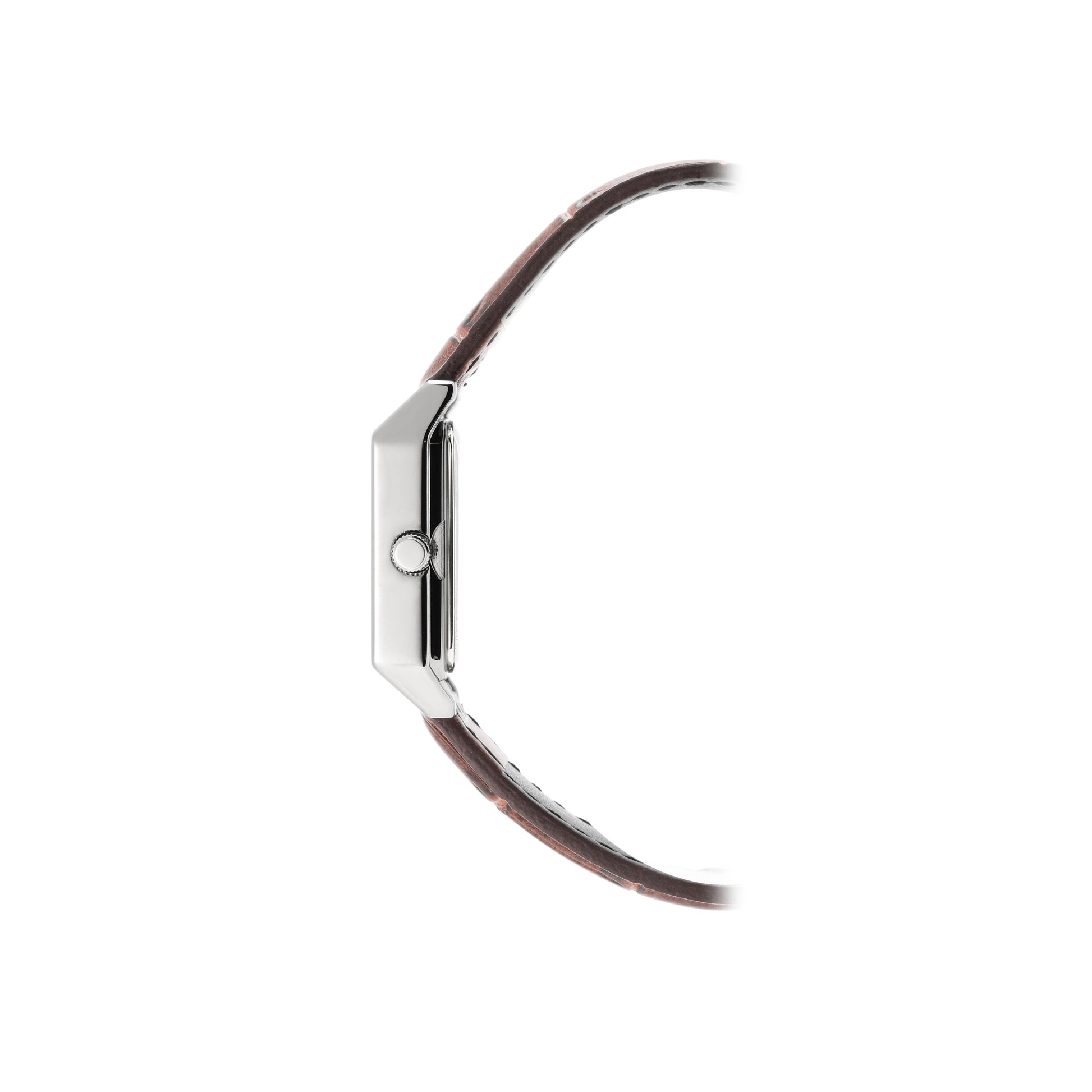 CASIOes Fashiones White/ Quartz Brown Analog LTP-V007L-7B2
