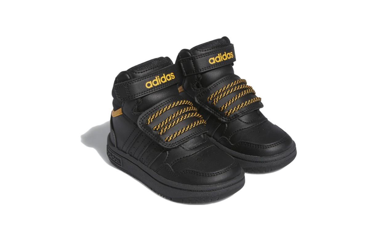 (TD) adidas Hoops 3.0 'Black Preloved Yellow' IF7755