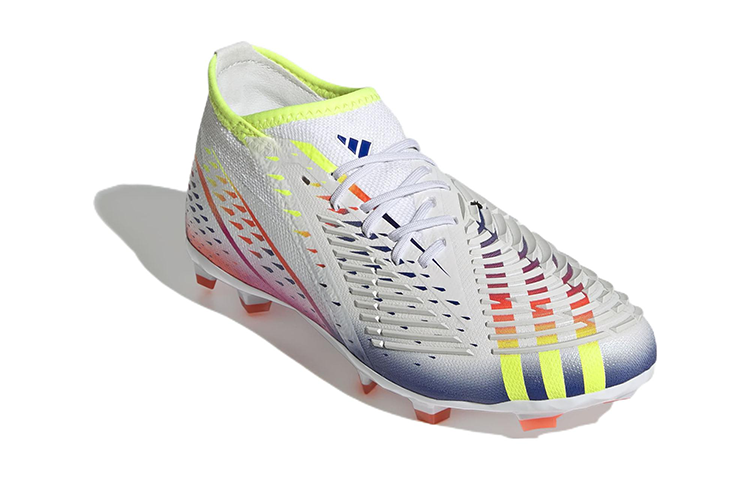 (GS) adidas Predator Edge.3 'White Yellow Blue' GW0977