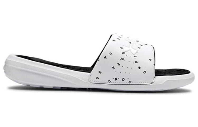 (WMNS) Under Armour Playmaker Micro 'White Black' 3022724-100