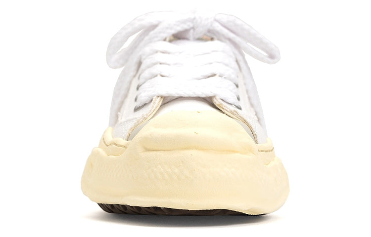 Maison MIHARA YASUHIRO HANK VL OG Sole Canvas Low-top Sneaker 'White' A09FW734-WHT