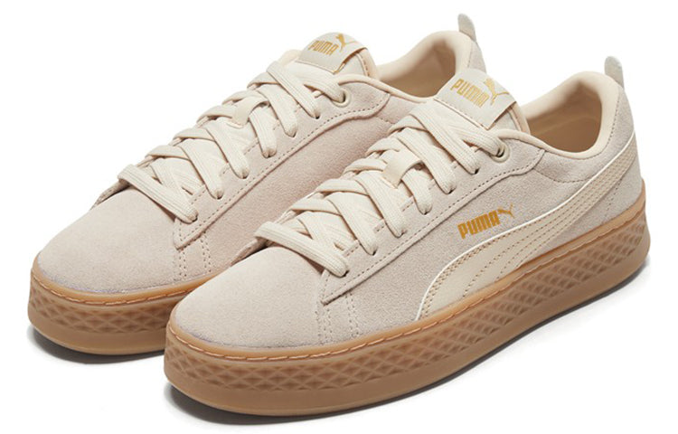 (WMNS) PUMA SMASH PLATFORM SD 'Light Khaki ' 366488-16