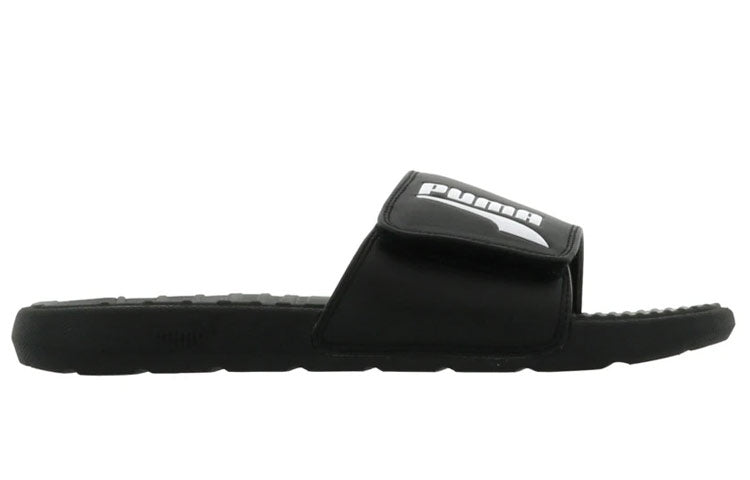 PUMA Cool Cat Formstrip Slides 'Black White' 380788-01
