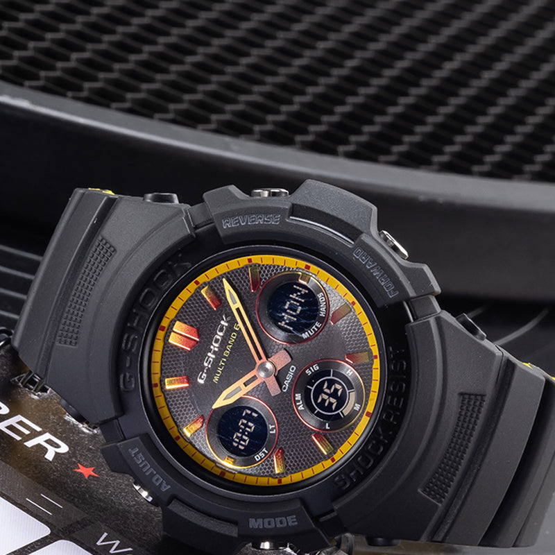 CASIO G-Shock Analog-Digital 'Black' AWG-M100SBY-1A