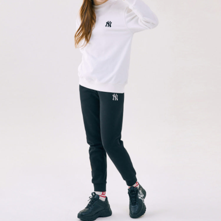 MLB Disney Mickey Crossover Long Sleeves Loose Unisex White 31MTK2011-50I