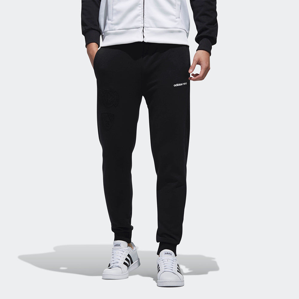 adidas neo Neo M Cs Tp 2 Bundle Feet Sports Long Pants Black DZ7223