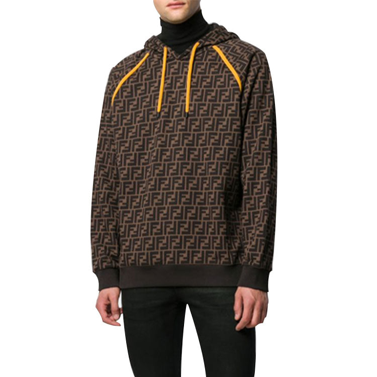 Men's FENDI Cotton Sports Brown FY0945A6ZTF0QT1