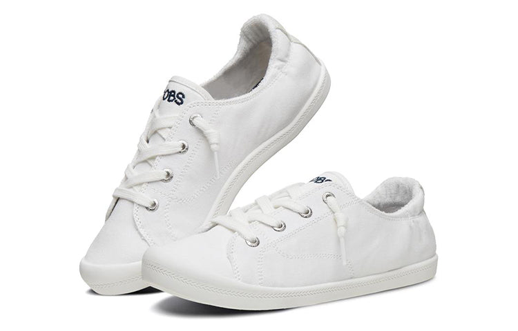 (WMNS) Skechers Bob's Beach Bingo Low Top Sneakers White 31963-WHT