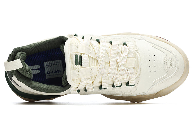 (WMNS) FILA FUSION Kick Sneakers 'White Green' T12W242203FPC