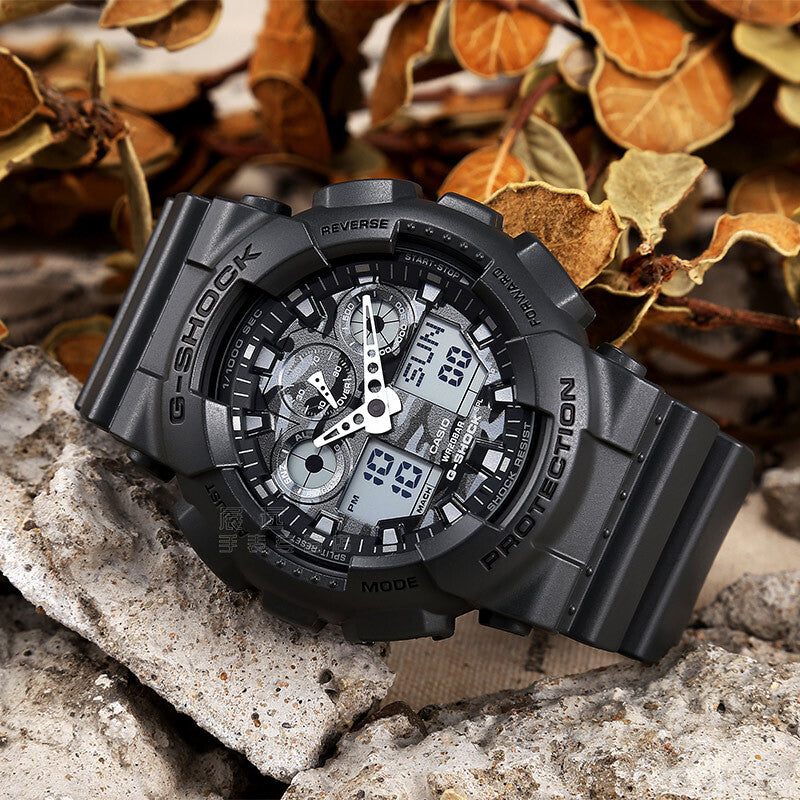CASIO G-Shock Analog-Digital 'Grey' GA-100CF-8A