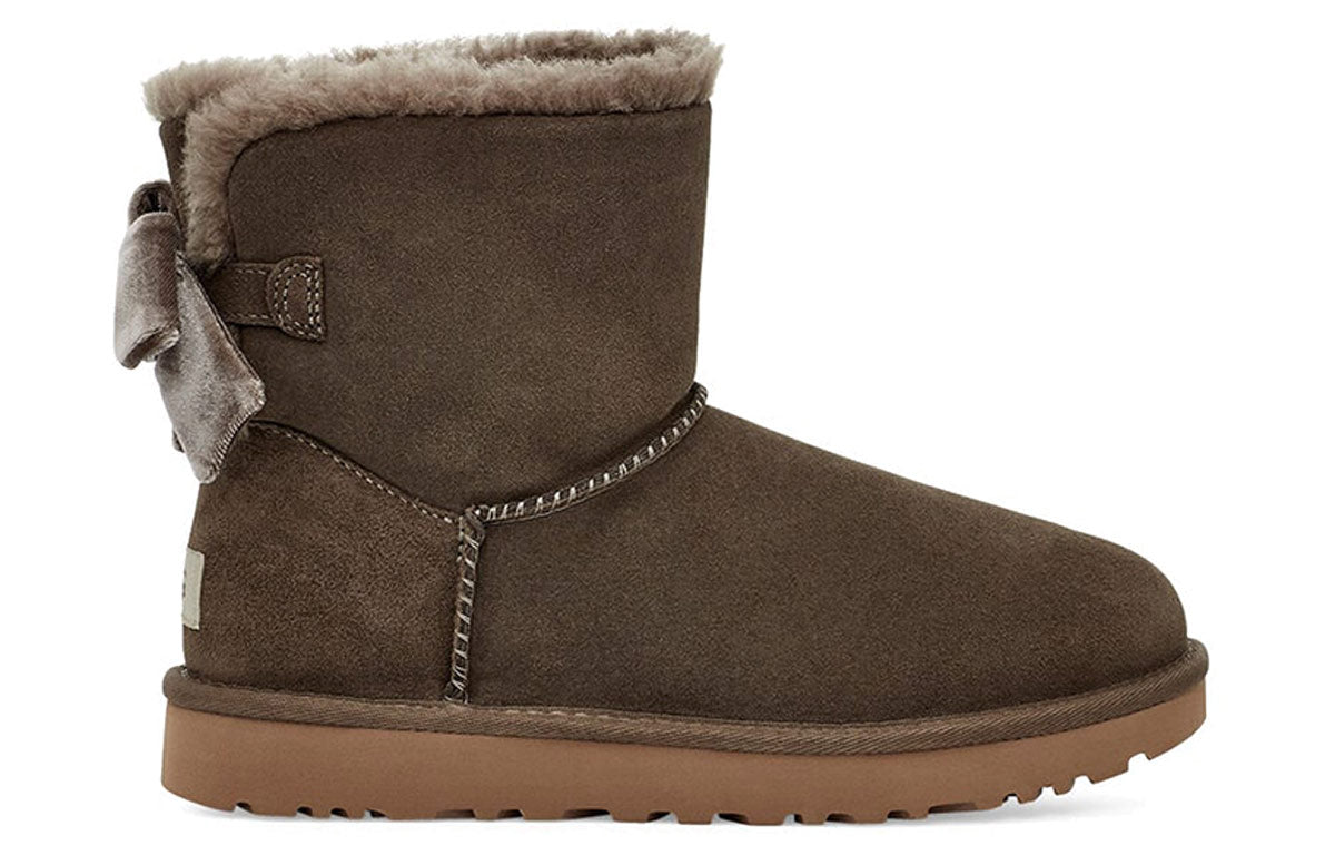 (WMNS) UGG Mini Bailey Bow Velvet Ribbon 1118975-ESPR