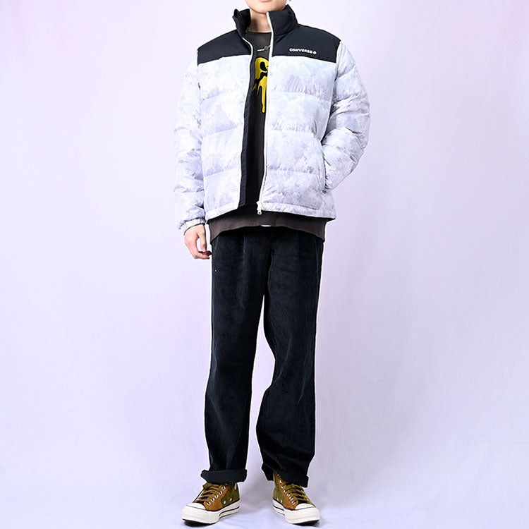 Converse Short Down Jacket Asia Sizing 'Grey' 10021976-A02