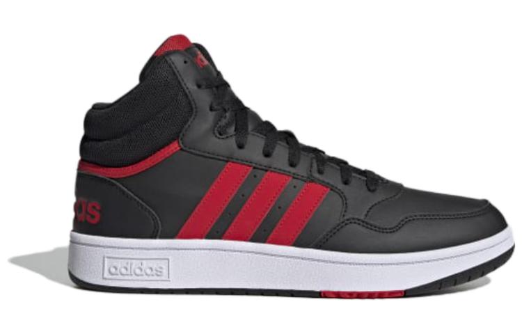 adidas Hoops 3.0 Mid 'Black Scarlet' ID9835