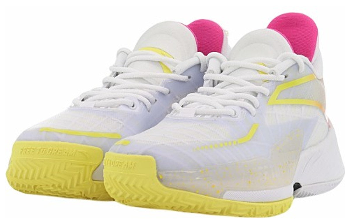 (WMNS) ANTA Light Crazy 3 'White Yellow Pink' 122221608-1