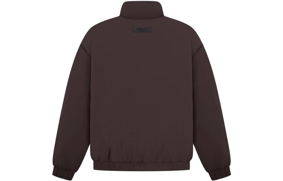 Fear of God Essentials SS23 Nylon Puffer Jacket 'Plum' FOG-SS23-032