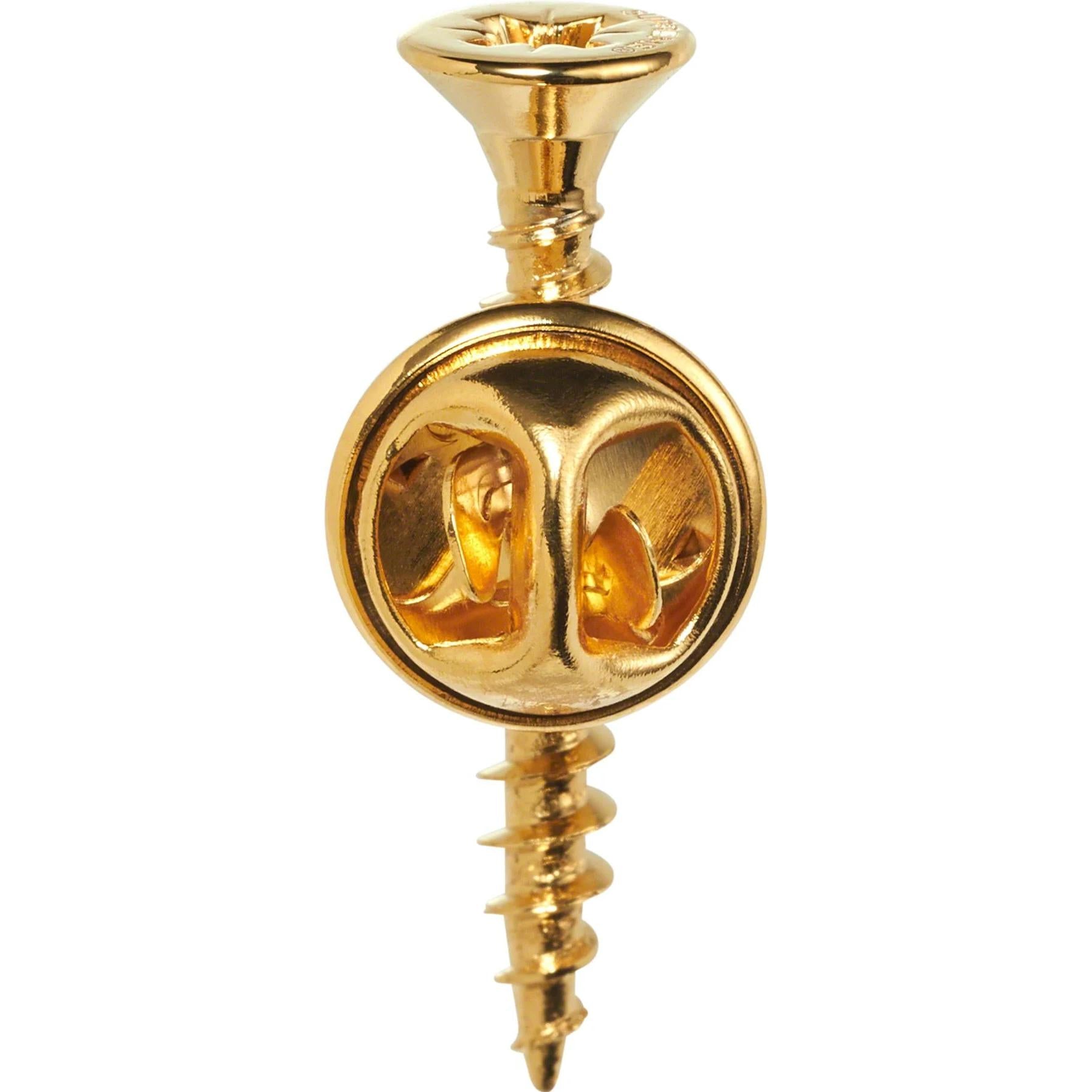 Supreme Screw Pin 'Gold' SUP-FW23-8