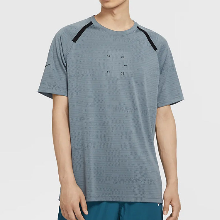 Men's Nike Nsw Tech Pack Short Sleeve t Blue T-Shirt CU3765-031