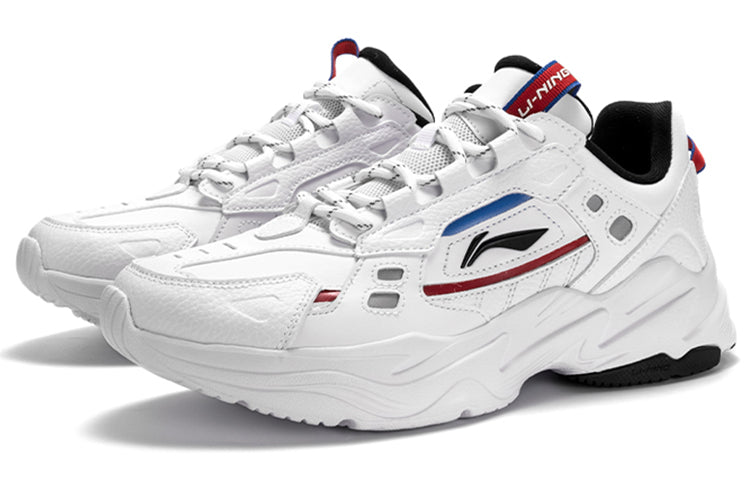 Li-Ning Retro Sport Leisure 'Standard White Blue Red' AGCR333-1