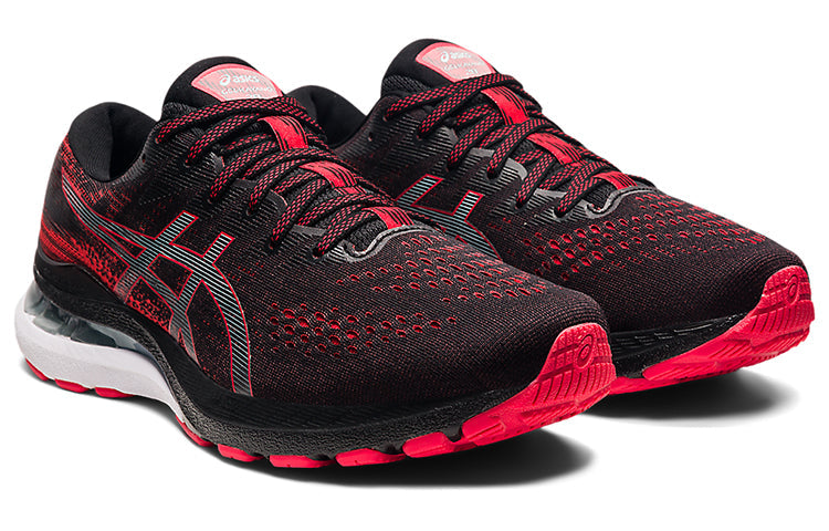 ASICS Gel-Kayano 28 4E Wide 'Black Electric Red' 1011B191-002