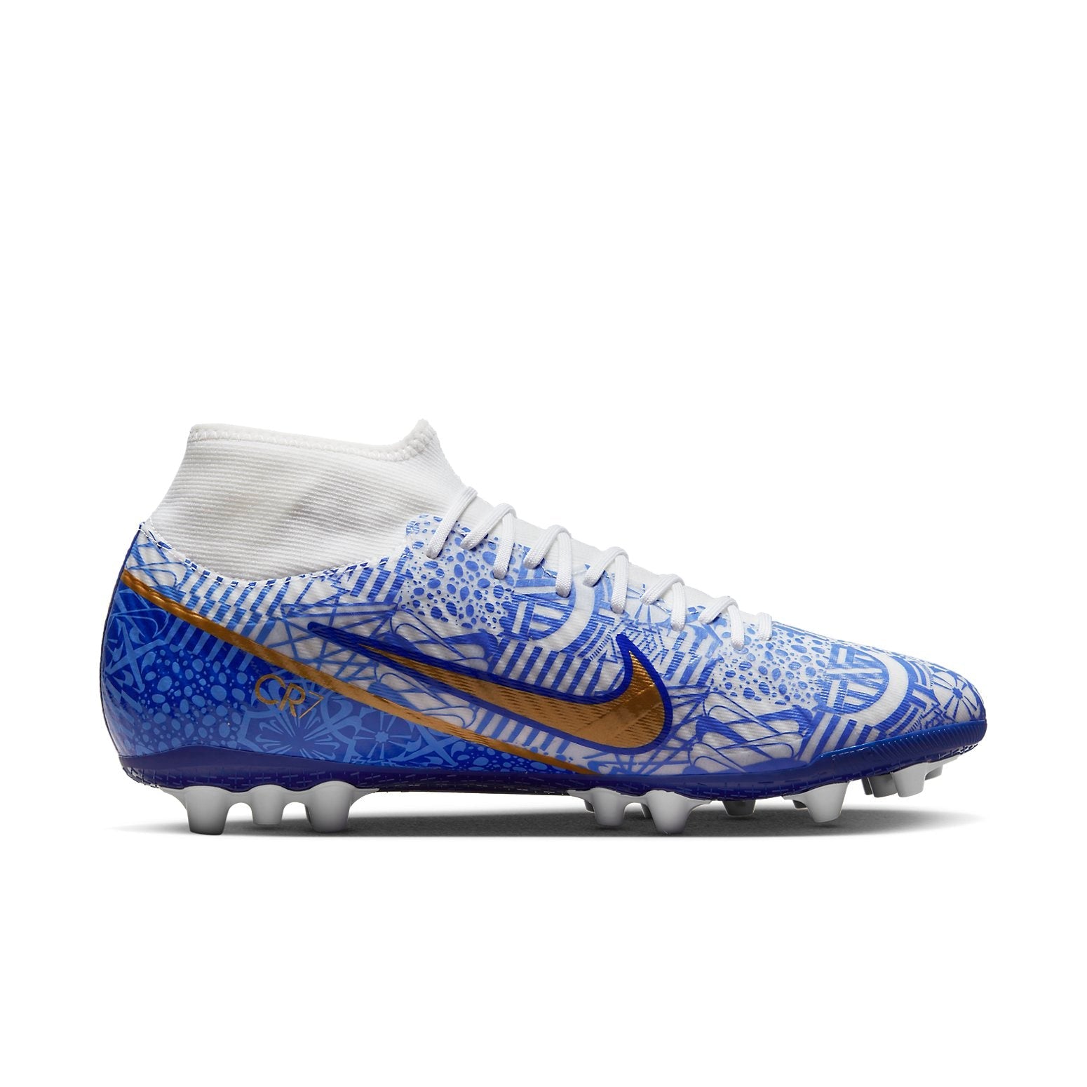 Nike Mercurial Superfly 9 Academy CR7 AG 'Blue White' DV8187-182