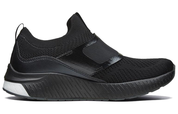 (WMNS) Skechers Go Steady Black/White 16026-BKW