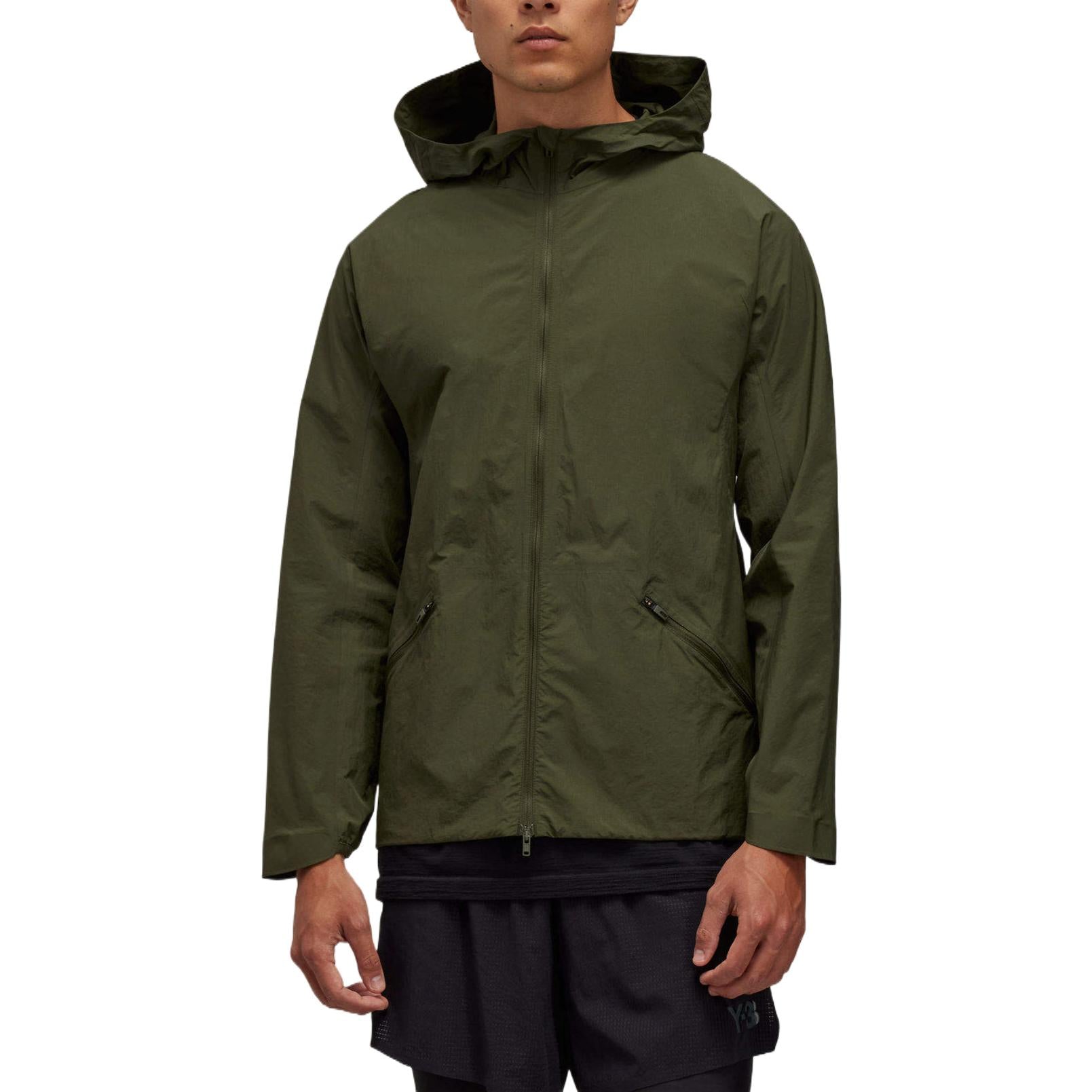 adidas x Y-3 Running Jacket Asia Sizing 'Olive Green' IX0000