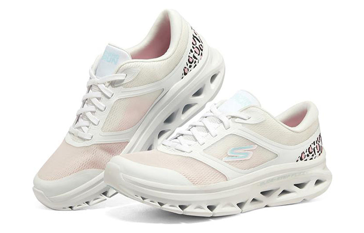 (WMNS) Skechers Go Run Glide-Step Flex 'White' 128894-WBL