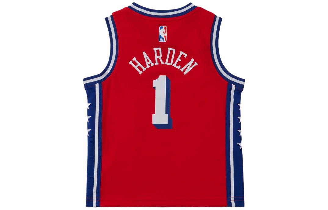 (GS) Air Jordan Philadelphia 76ers jersey 'Red' FJ4872-657
