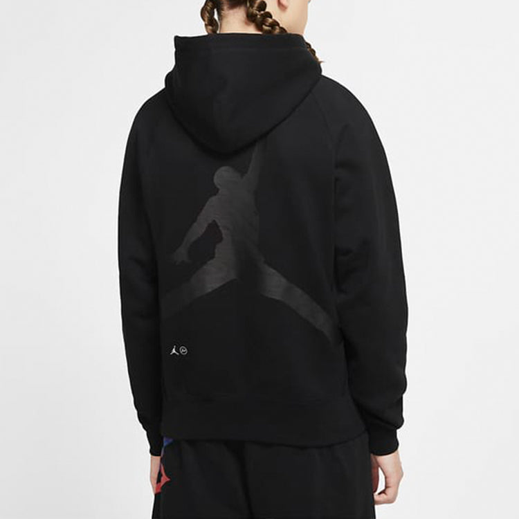 Air Jordan x Fragment Design FW Pullovers Street Style Collaboration Long Sleeves Men Black DA2984-010