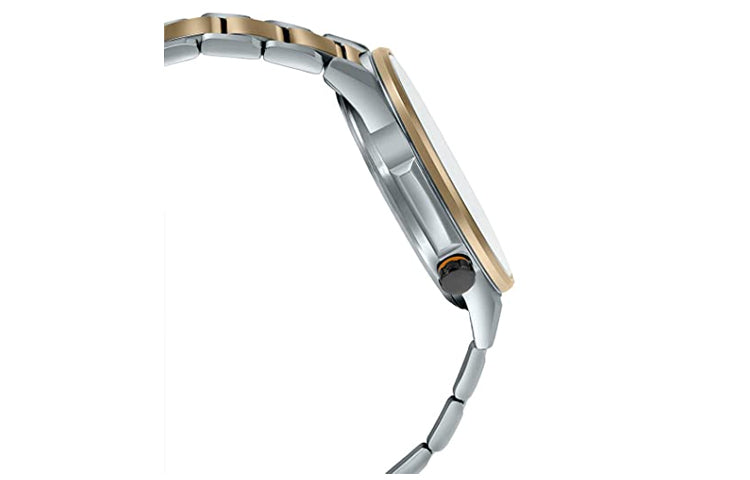 CASIO Analog 'Copper Silver' EFS-S590SG-1AV